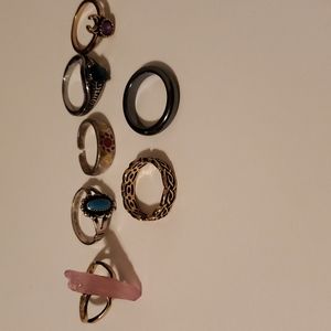 Various Sized & Styled Rings